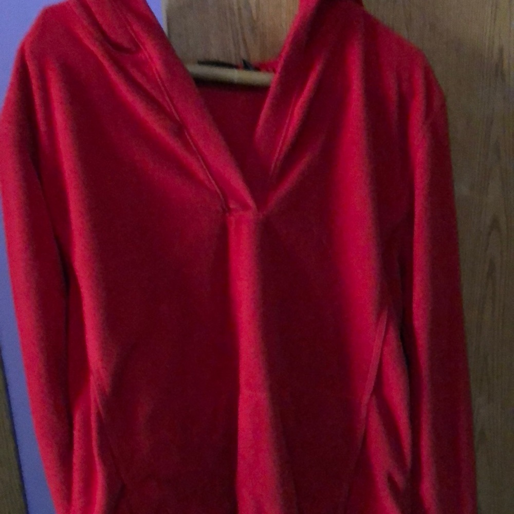 Woman’s large fleece hoodie